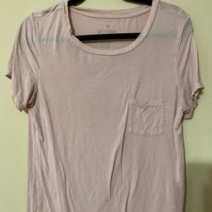 Pink American Eagle Soft & Sexy Tee